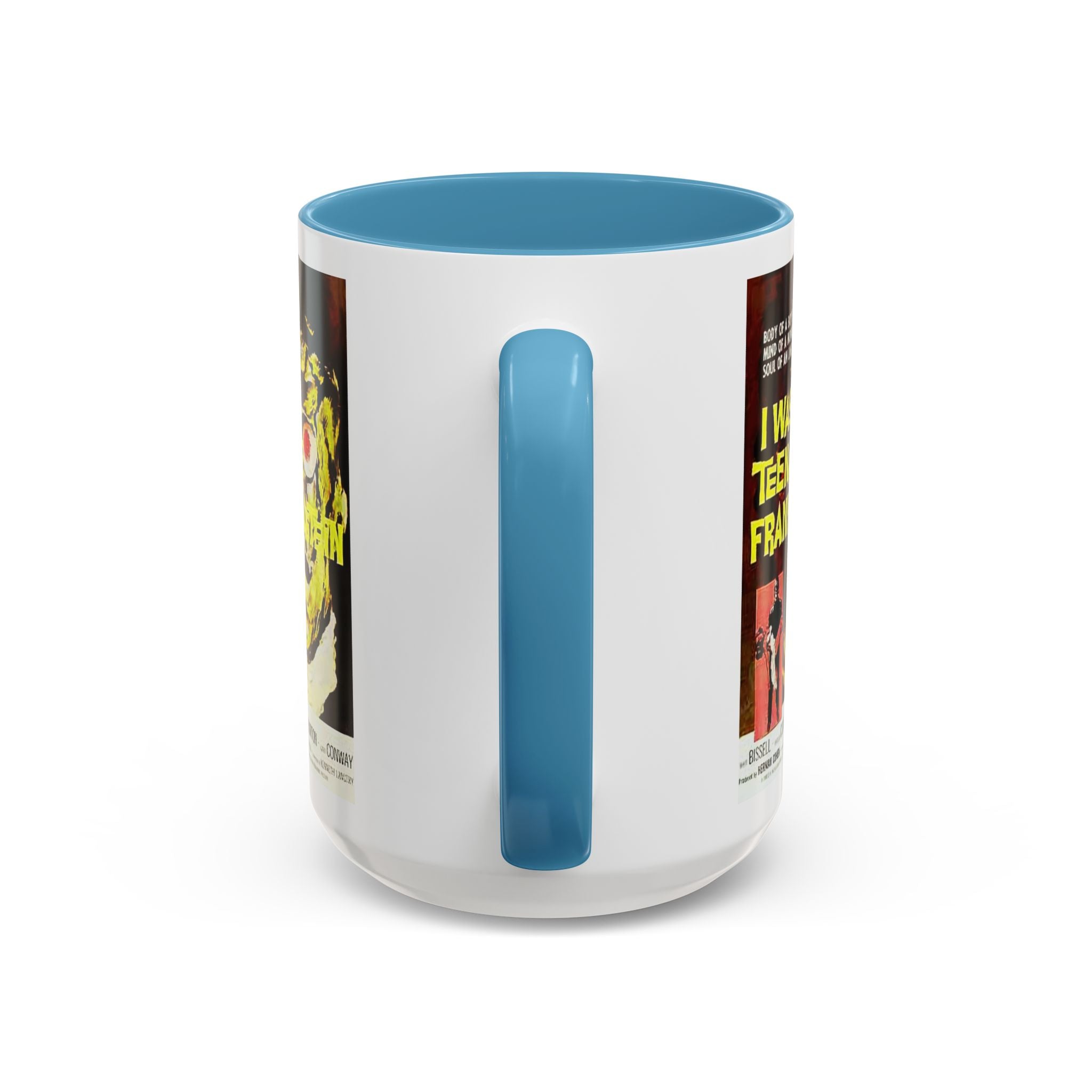 Cult Classic Movie Poster Art Accent Coffee Mug (11, 15oz) - I Was A Teenage Frankenstein 1957 - POPvault