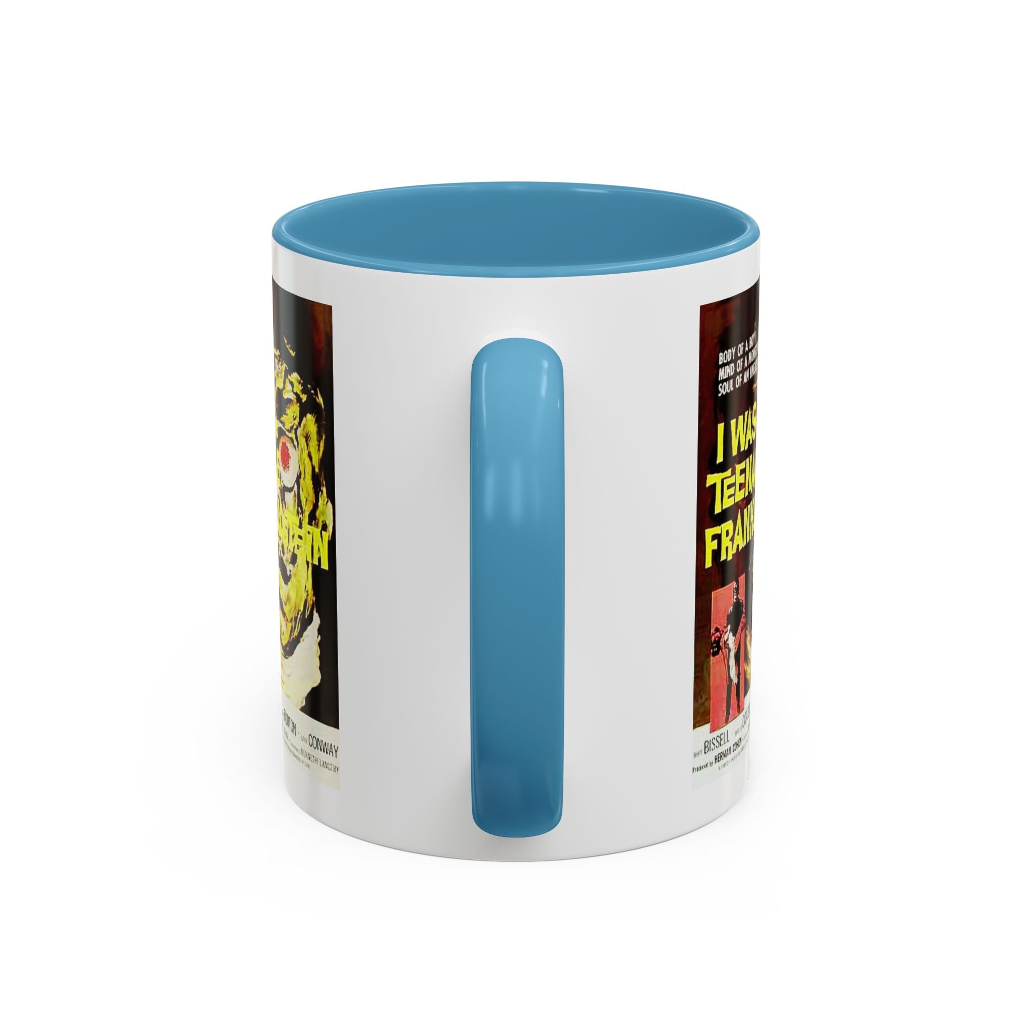Cult Classic Movie Poster Art Accent Coffee Mug (11, 15oz) - I Was A Teenage Frankenstein 1957 - POPvault