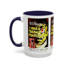 Cult Classic Movie Poster Art Accent Coffee Mug (11, 15oz) - I Was A Teenage Frankenstein 1957 - Mug