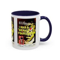 Cult Classic Movie Poster Art Accent Coffee Mug (11, 15oz) - I Was A Teenage Frankenstein 1957 - Mug