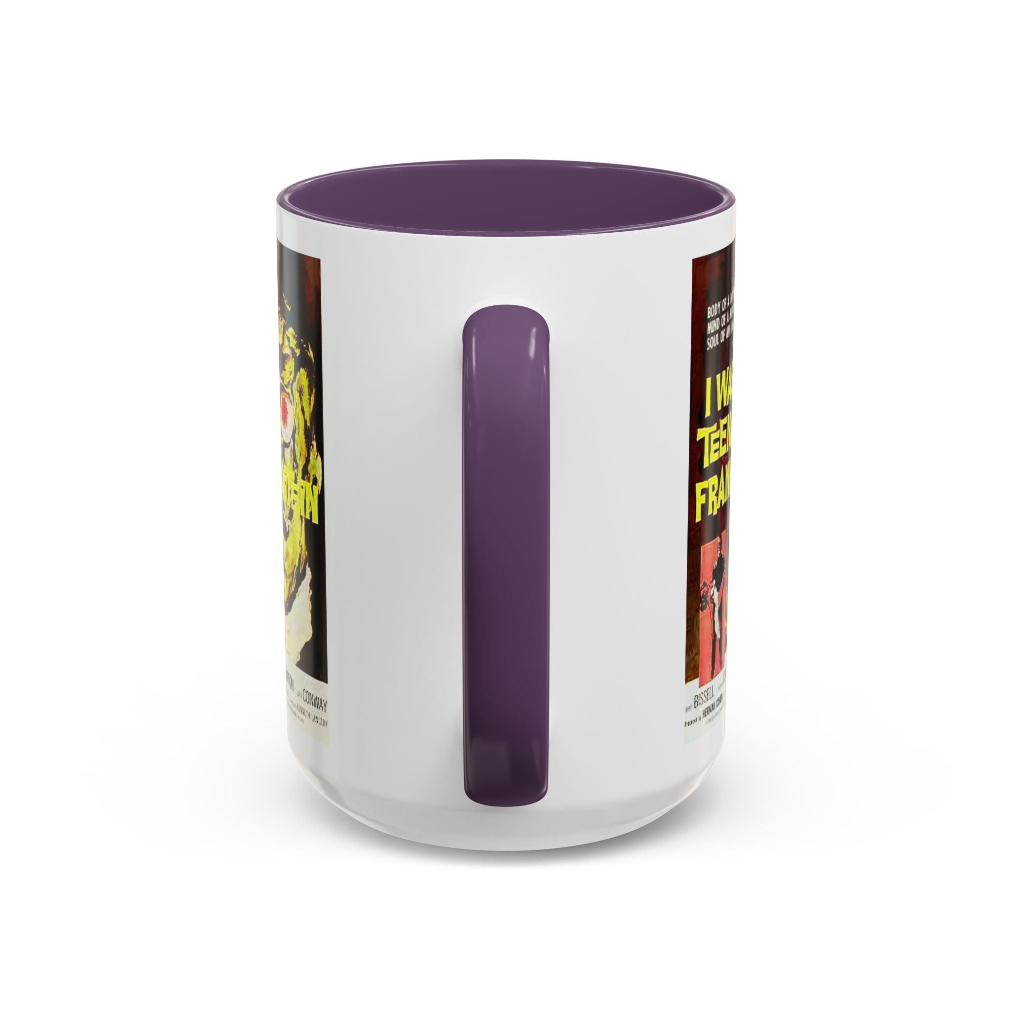 Cult Classic Movie Poster Art Accent Coffee Mug (11, 15oz) - I Was A Teenage Frankenstein 1957 - POPvault