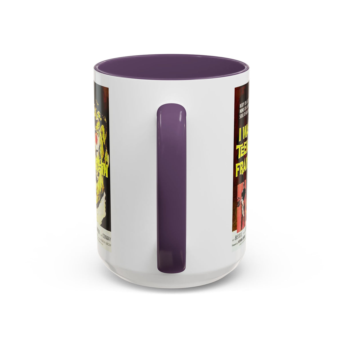 Cult Classic Movie Poster Art Accent Coffee Mug (11, 15oz) - I Was A Teenage Frankenstein 1957 - Mug