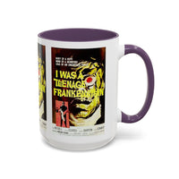 Cult Classic Movie Poster Art Accent Coffee Mug (11, 15oz) - I Was A Teenage Frankenstein 1957 - Mug