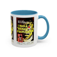 Cult Classic Movie Poster Art Accent Coffee Mug (11, 15oz) - I Was A Teenage Frankenstein 1957 - Mug