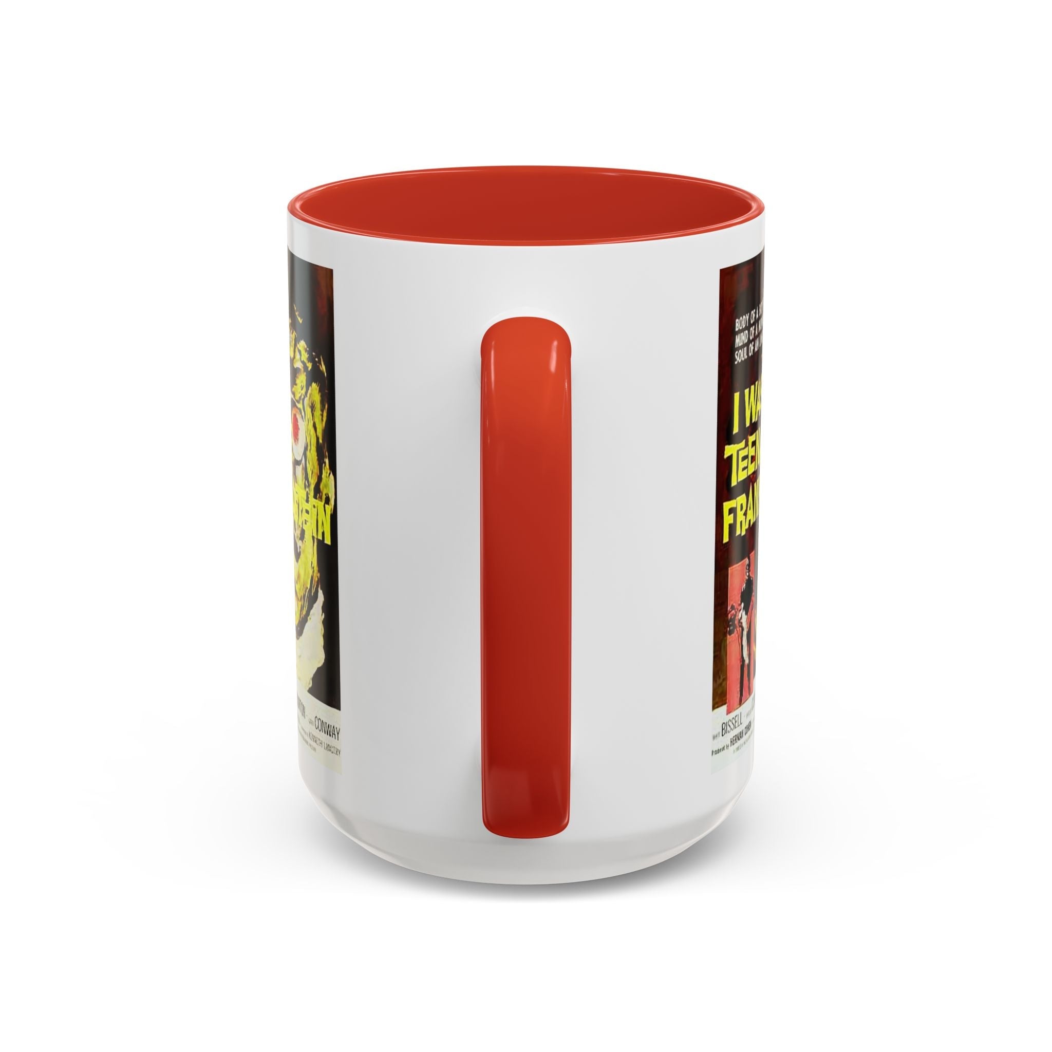 Cult Classic Movie Poster Art Accent Coffee Mug (11, 15oz) - I Was A Teenage Frankenstein 1957 - POPvault