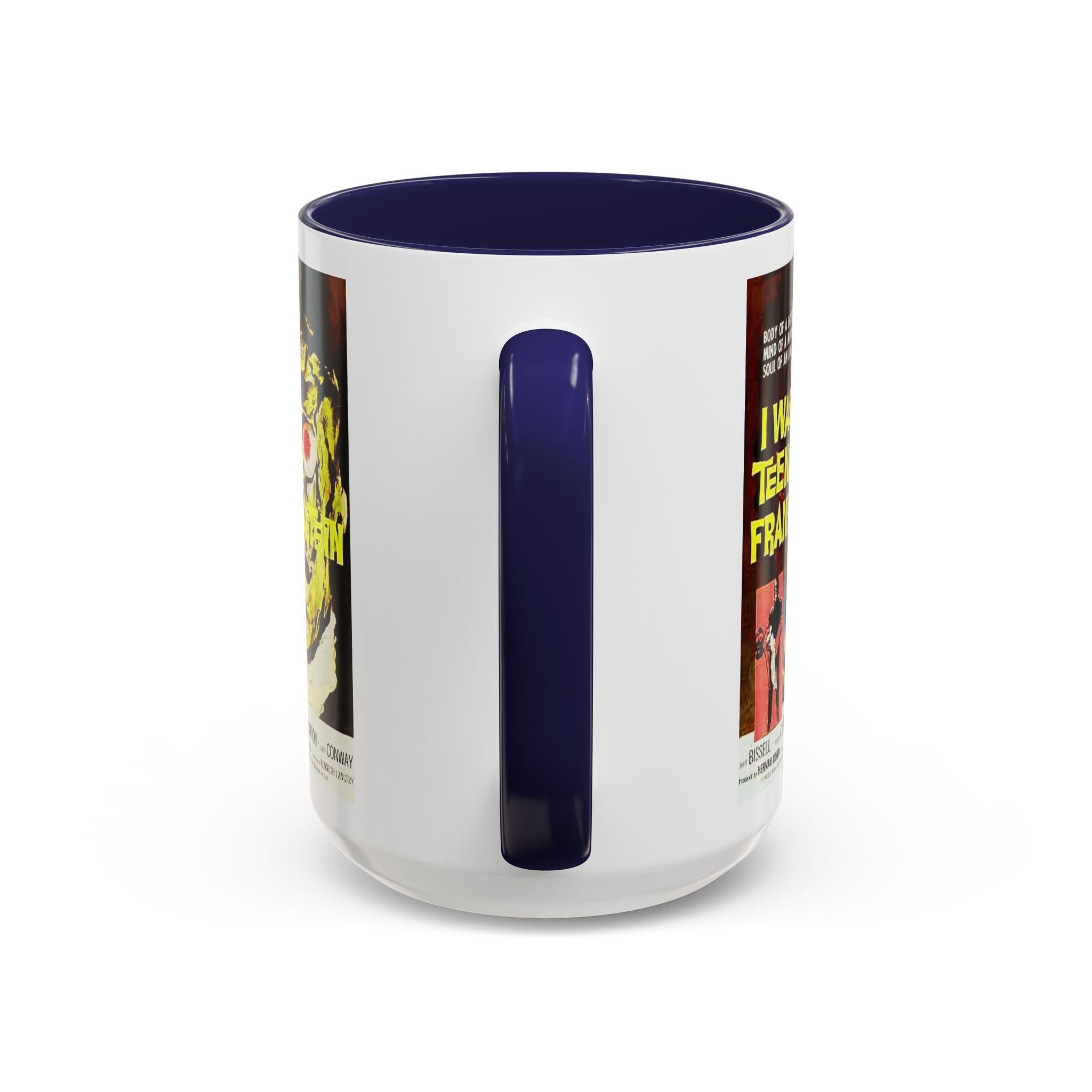 Cult Classic Movie Poster Art Accent Coffee Mug (11, 15oz) - I Was A Teenage Frankenstein 1957 - POPvault