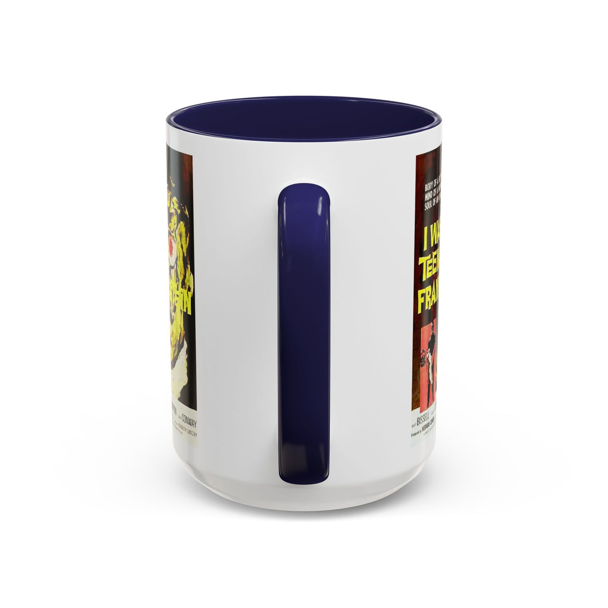 Cult Classic Movie Poster Art Accent Coffee Mug (11, 15oz) - I Was A Teenage Frankenstein 1957 - Mug