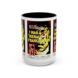 Cult Classic Movie Poster Art Accent Coffee Mug (11, 15oz) - I Was A Teenage Frankenstein 1957 - POPvault