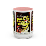 Cult Classic Movie Poster Art Accent Coffee Mug (11, 15oz) - I Was A Teenage Frankenstein 1957 - POPvault