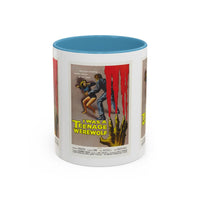 Cult Classic Movie Poster Art Accent Coffee Mug (11, 15oz) - I Was A Teenage Werewolf 1957 - Mug