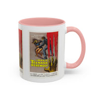 Cult Classic Movie Poster Art Accent Coffee Mug (11, 15oz) - I Was A Teenage Werewolf 1957 - Mug