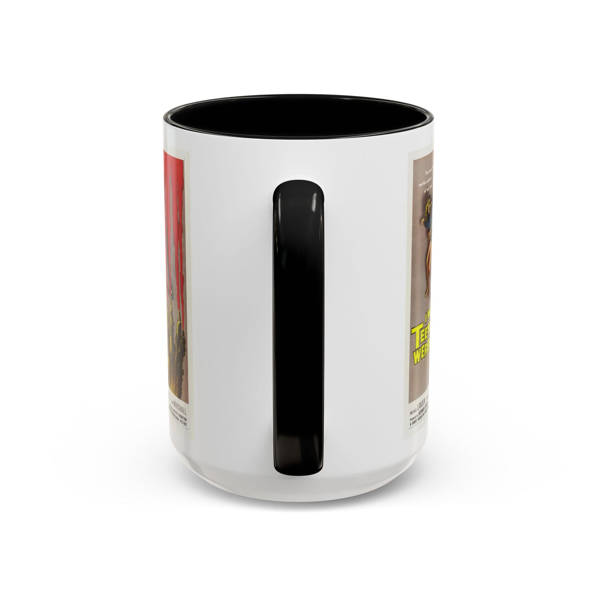 Cult Classic Movie Poster Art Accent Coffee Mug (11, 15oz) - I Was A Teenage Werewolf 1957 - Mug