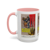 Cult Classic Movie Poster Art Accent Coffee Mug (11, 15oz) - I Was A Teenage Werewolf 1957 - Mug