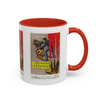 Cult Classic Movie Poster Art Accent Coffee Mug (11, 15oz) - I Was A Teenage Werewolf 1957 - Mug