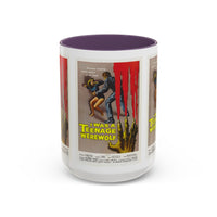 Cult Classic Movie Poster Art Accent Coffee Mug (11, 15oz) - I Was A Teenage Werewolf 1957 - Mug