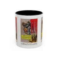 Cult Classic Movie Poster Art Accent Coffee Mug (11, 15oz) - I Was A Teenage Werewolf 1957 - Mug