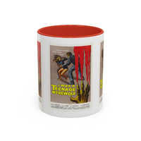 Cult Classic Movie Poster Art Accent Coffee Mug (11, 15oz) - I Was A Teenage Werewolf 1957 - Mug