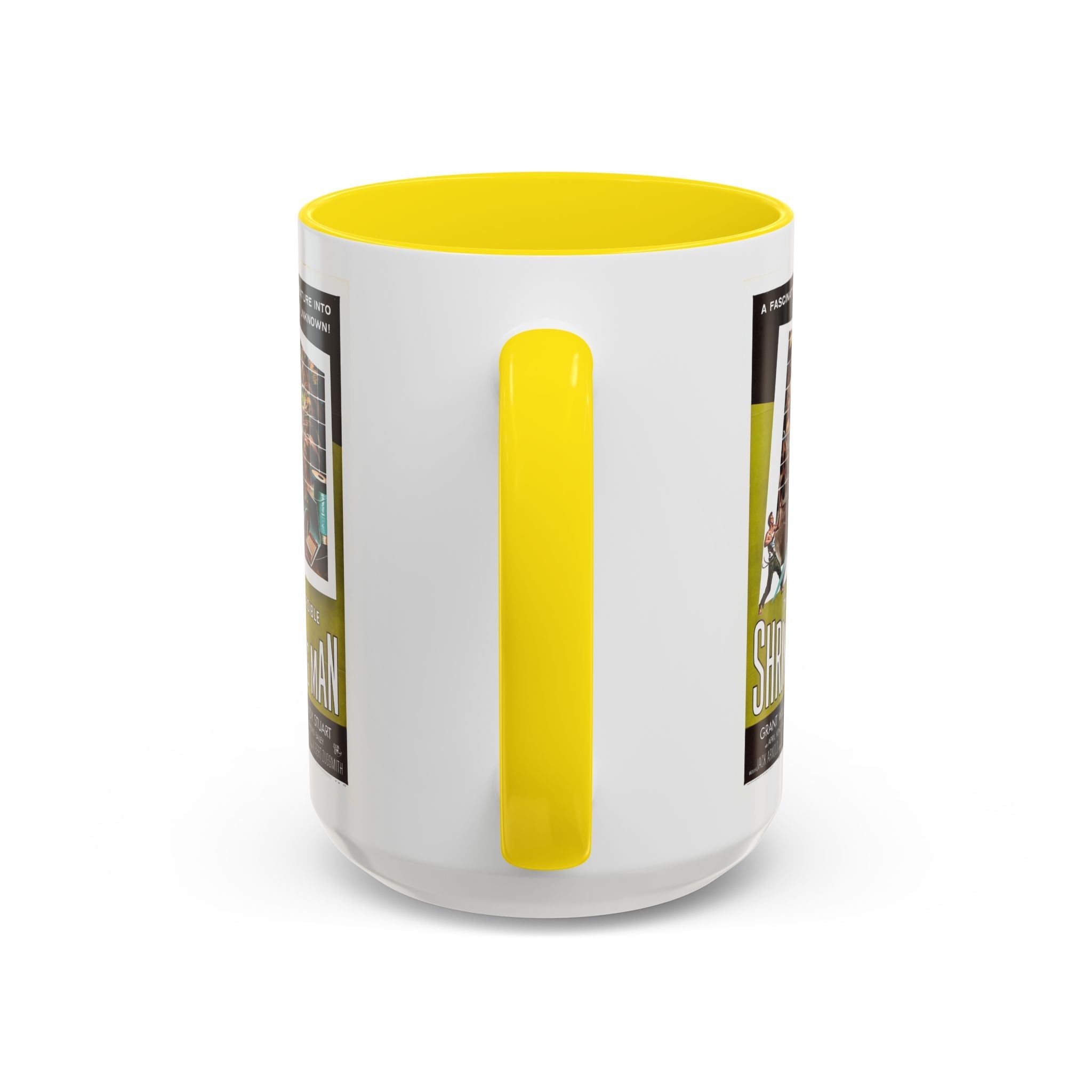 Cult Classic Movie Poster Art Accent Coffee Mug (11, 15oz) - Incredible Shrinking Man 1957 - POPvault