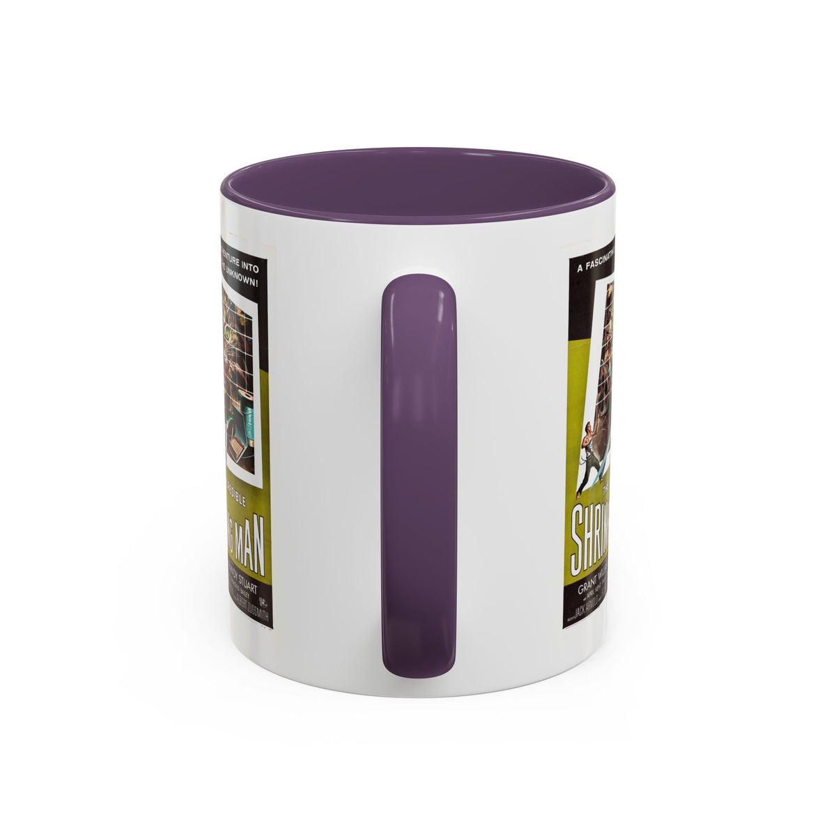 Cult Classic Movie Poster Art Accent Coffee Mug (11, 15oz) - Incredible Shrinking Man 1957 - Mug