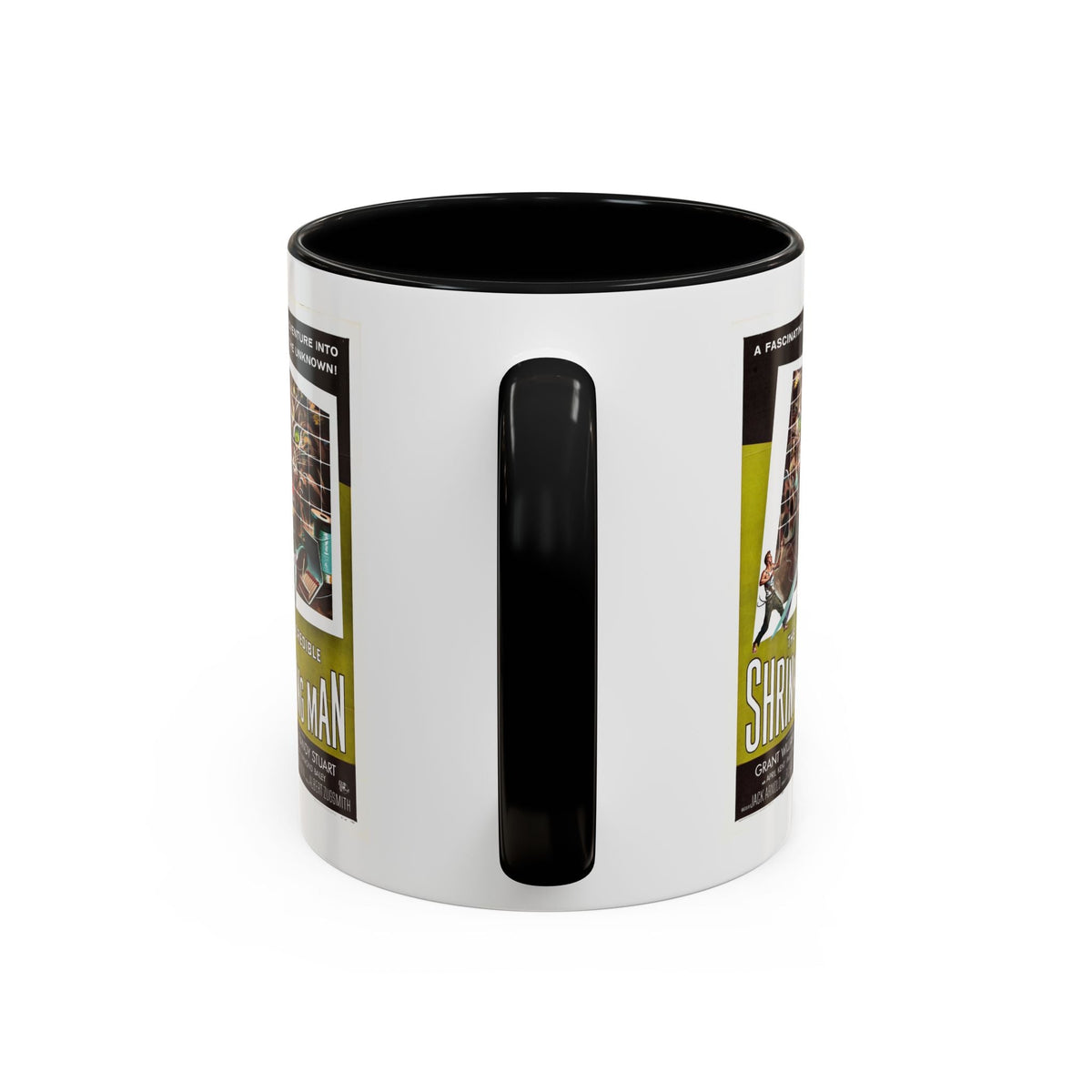 Cult Classic Movie Poster Art Accent Coffee Mug (11, 15oz) - Incredible Shrinking Man 1957 - Mug
