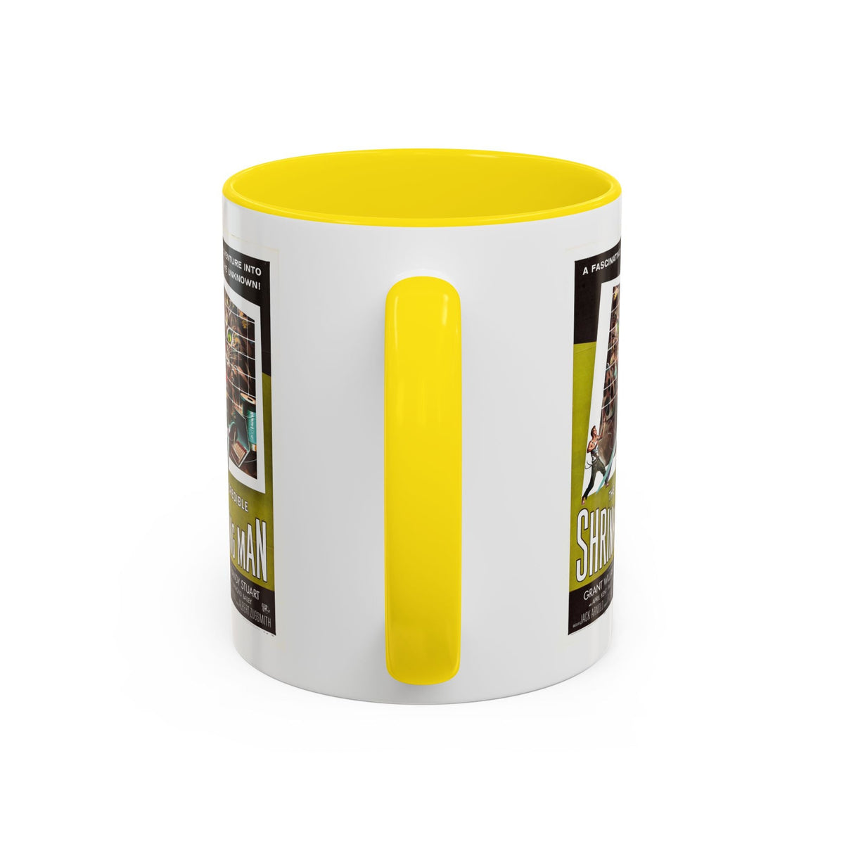 Cult Classic Movie Poster Art Accent Coffee Mug (11, 15oz) - Incredible Shrinking Man 1957 - Mug