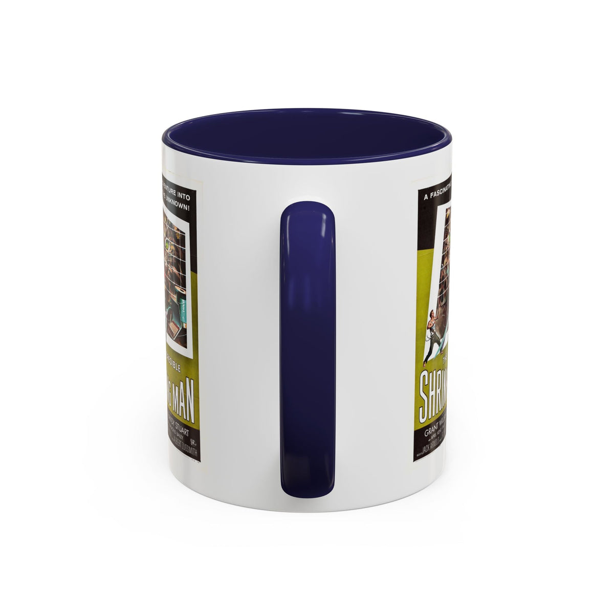 Cult Classic Movie Poster Art Accent Coffee Mug (11, 15oz) - Incredible Shrinking Man 1957 - Mug