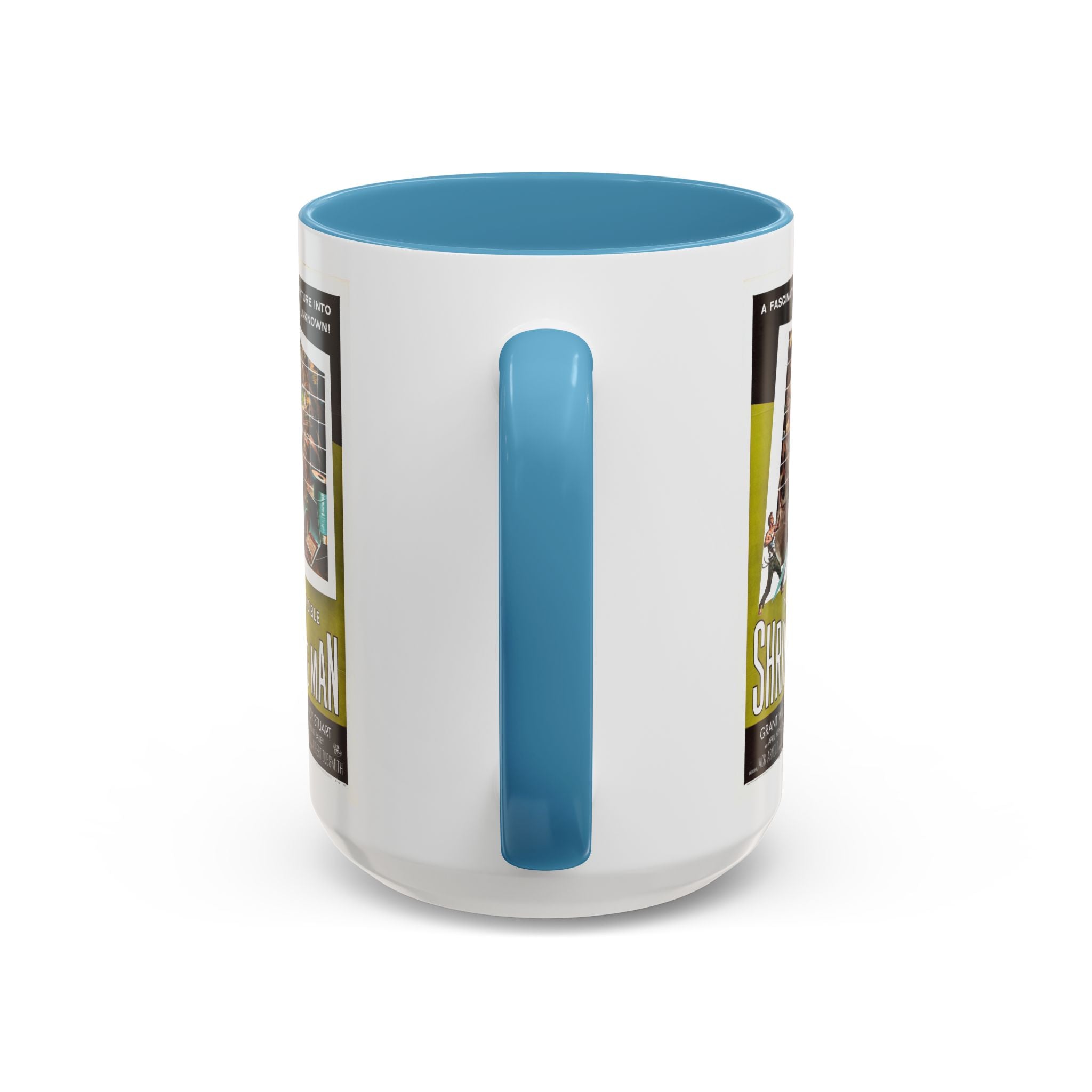 Cult Classic Movie Poster Art Accent Coffee Mug (11, 15oz) - Incredible Shrinking Man 1957 - POPvault