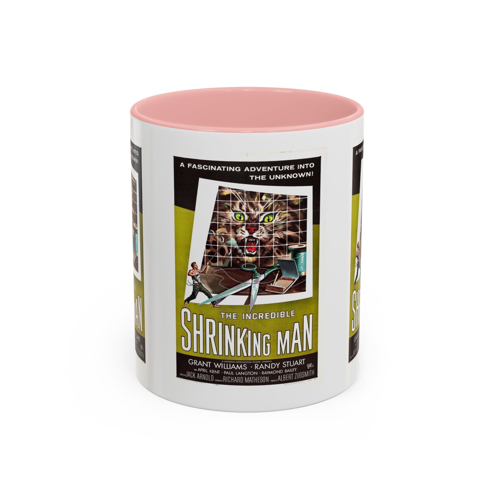 Cult Classic Movie Poster Art Accent Coffee Mug (11, 15oz) - Incredible Shrinking Man 1957 - POPvault