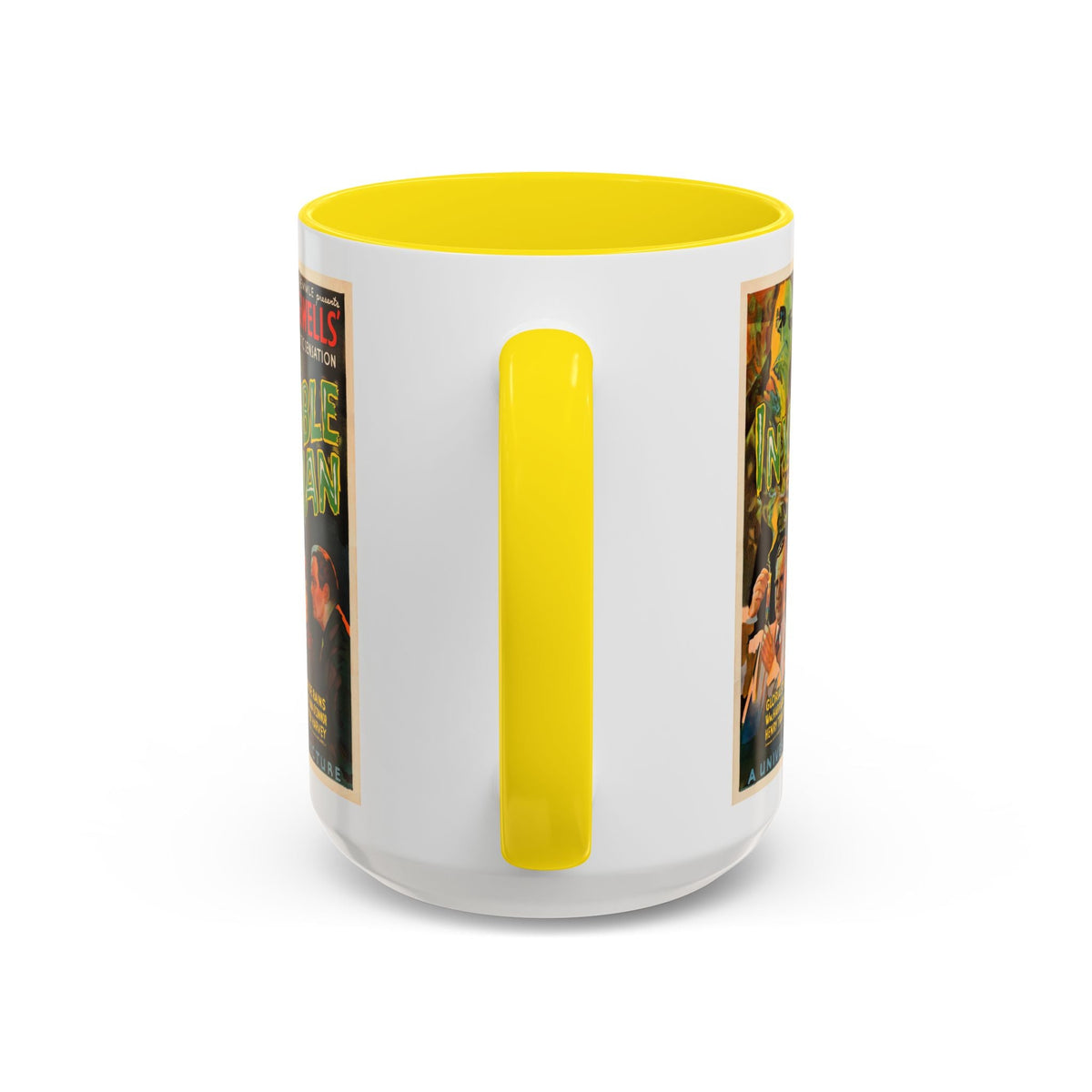 Cult Classic Movie Poster Art Accent Coffee Mug (11, 15oz) - Invisible Man 1933 - Mug