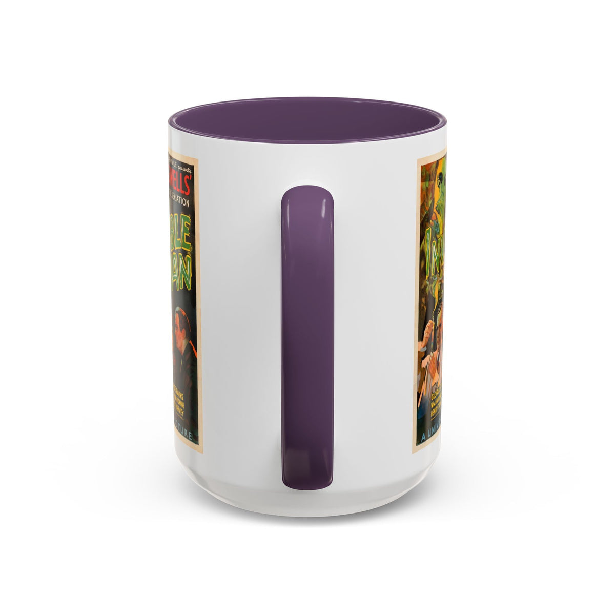 Cult Classic Movie Poster Art Accent Coffee Mug (11, 15oz) - Invisible Man 1933 - Mug