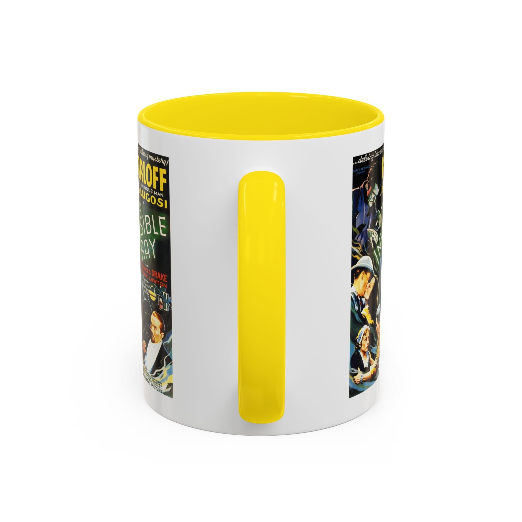Cult Classic Movie Poster Art Accent Coffee Mug (11, 15oz) - Invisible Ray 1936 - POPvault