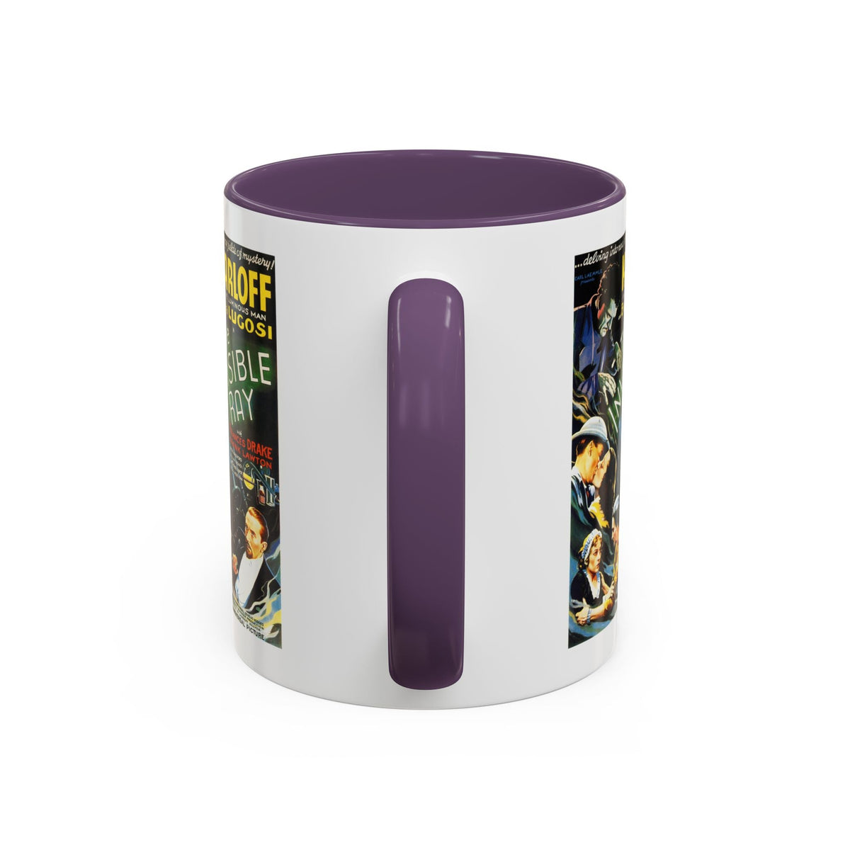 Cult Classic Movie Poster Art Accent Coffee Mug (11, 15oz) - Invisible Ray 1936 - Mug