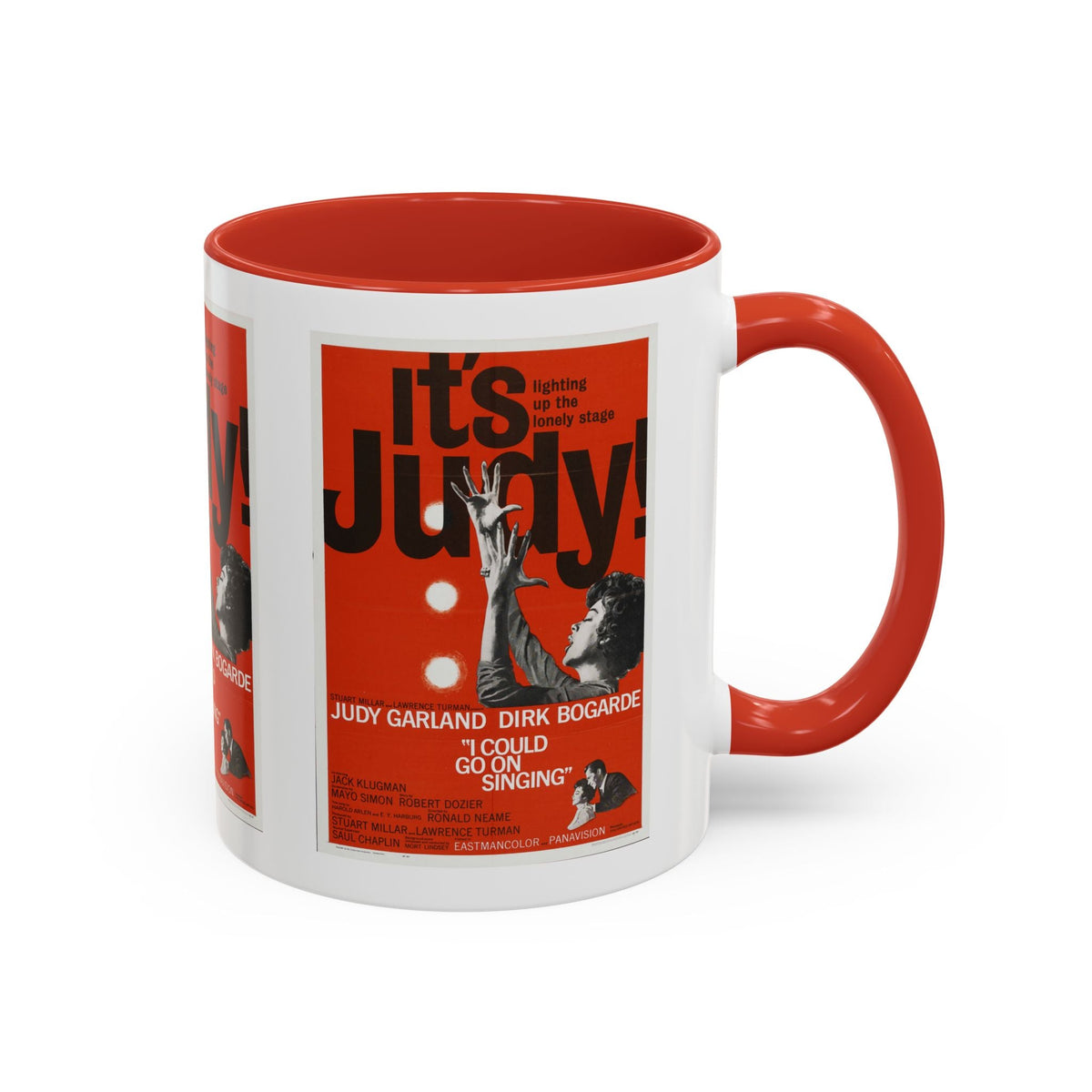 Cult Classic Movie Poster Art Accent Coffee Mug (11, 15oz) - It's Judy 1968 - Mug
