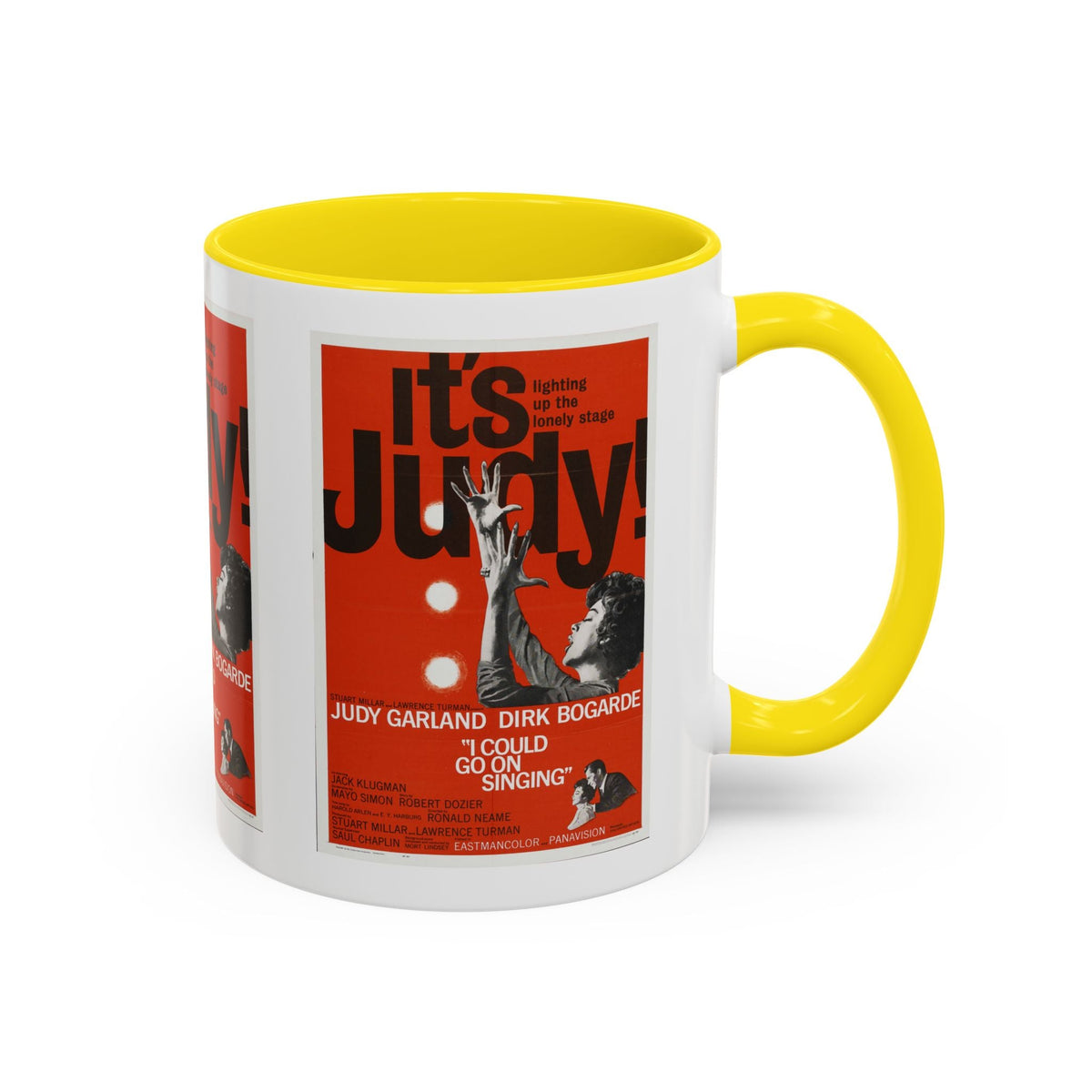 Cult Classic Movie Poster Art Accent Coffee Mug (11, 15oz) - It's Judy 1968 - Mug