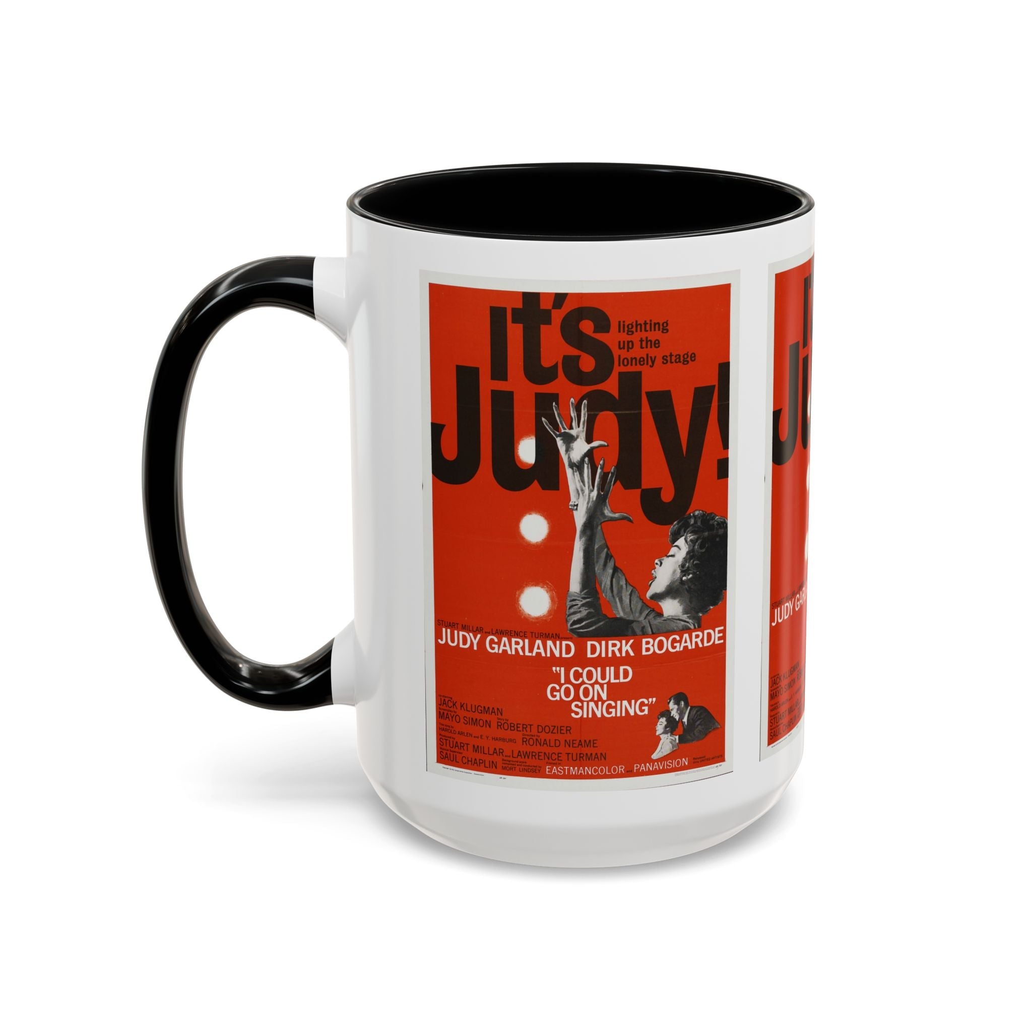 Cult Classic Movie Poster Art Accent Coffee Mug (11, 15oz) - It's Judy 1968 - POPvault