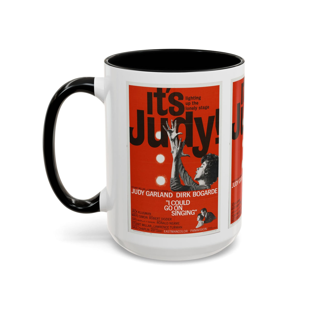 Cult Classic Movie Poster Art Accent Coffee Mug (11, 15oz) - It's Judy 1968 - Mug