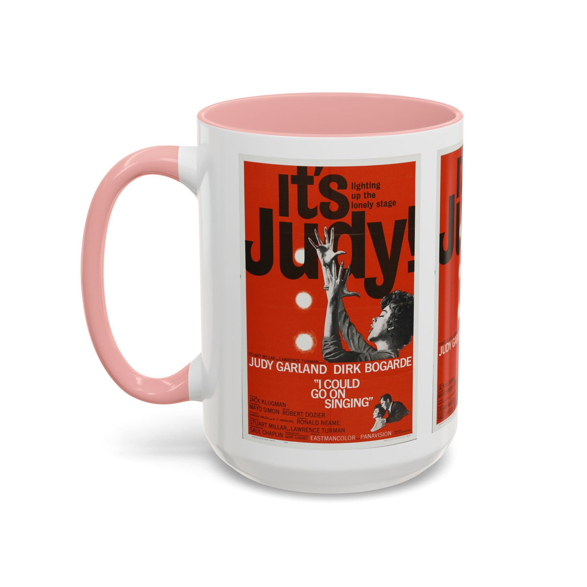 Cult Classic Movie Poster Art Accent Coffee Mug (11, 15oz) - It's Judy 1968 - Mug