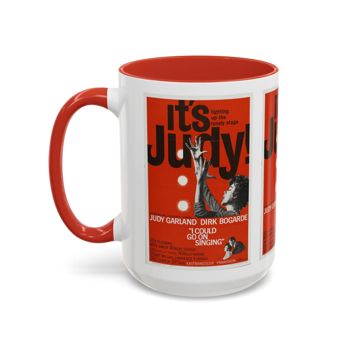 Cult Classic Movie Poster Art Accent Coffee Mug (11, 15oz) - It's Judy 1968 - Mug