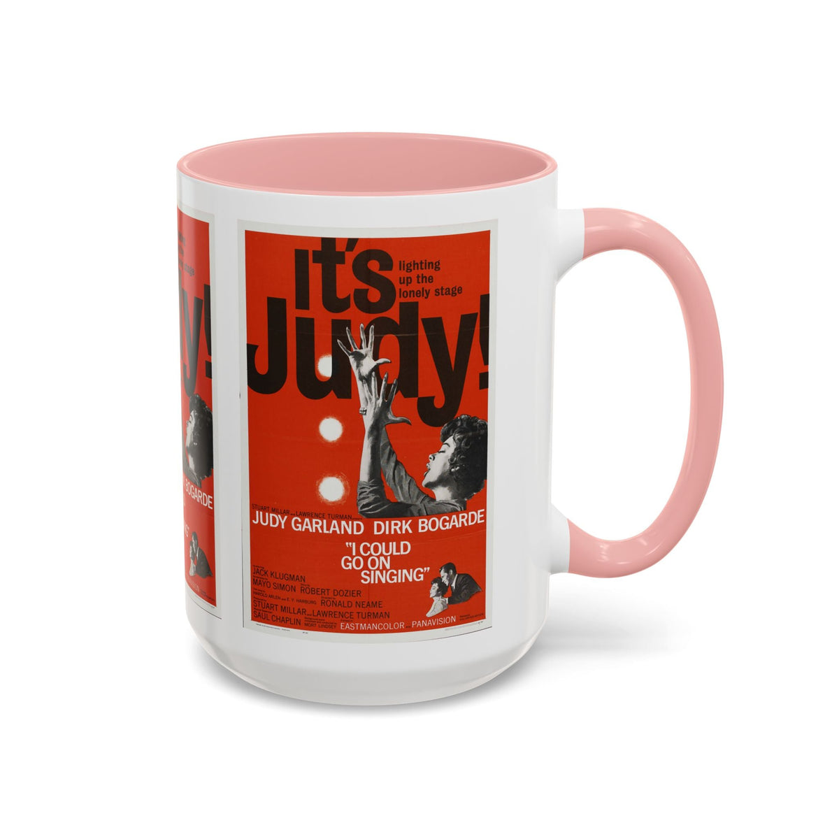Cult Classic Movie Poster Art Accent Coffee Mug (11, 15oz) - It's Judy 1968 - Mug