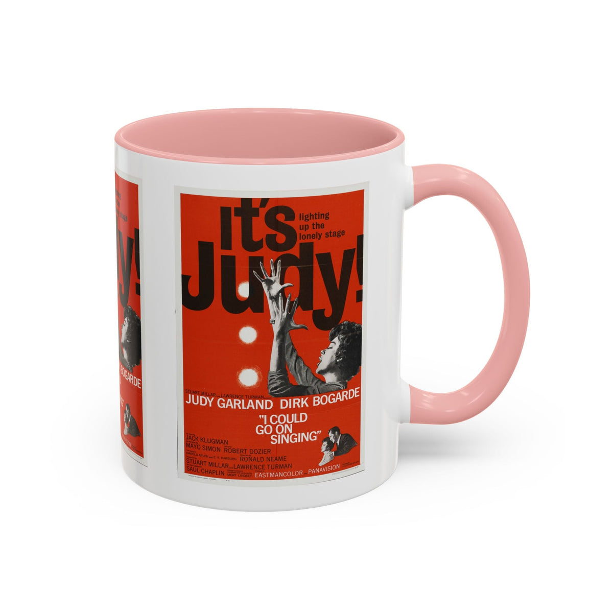 Cult Classic Movie Poster Art Accent Coffee Mug (11, 15oz) - It's Judy 1968 - Mug