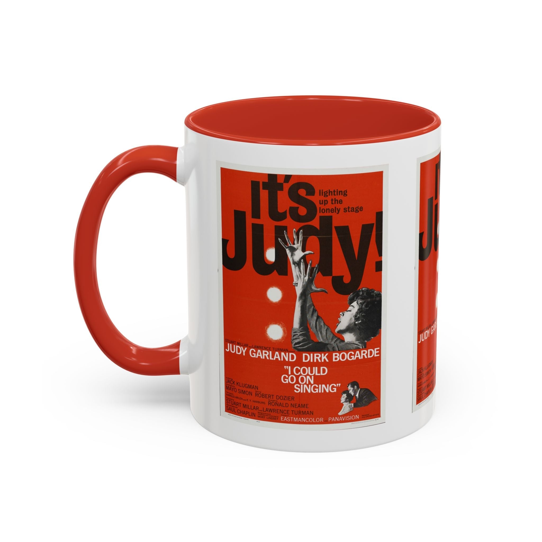 Cult Classic Movie Poster Art Accent Coffee Mug (11, 15oz) - It's Judy 1968 - POPvault