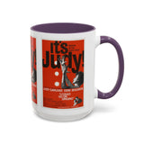 Cult Classic Movie Poster Art Accent Coffee Mug (11, 15oz) - It's Judy 1968 - POPvault