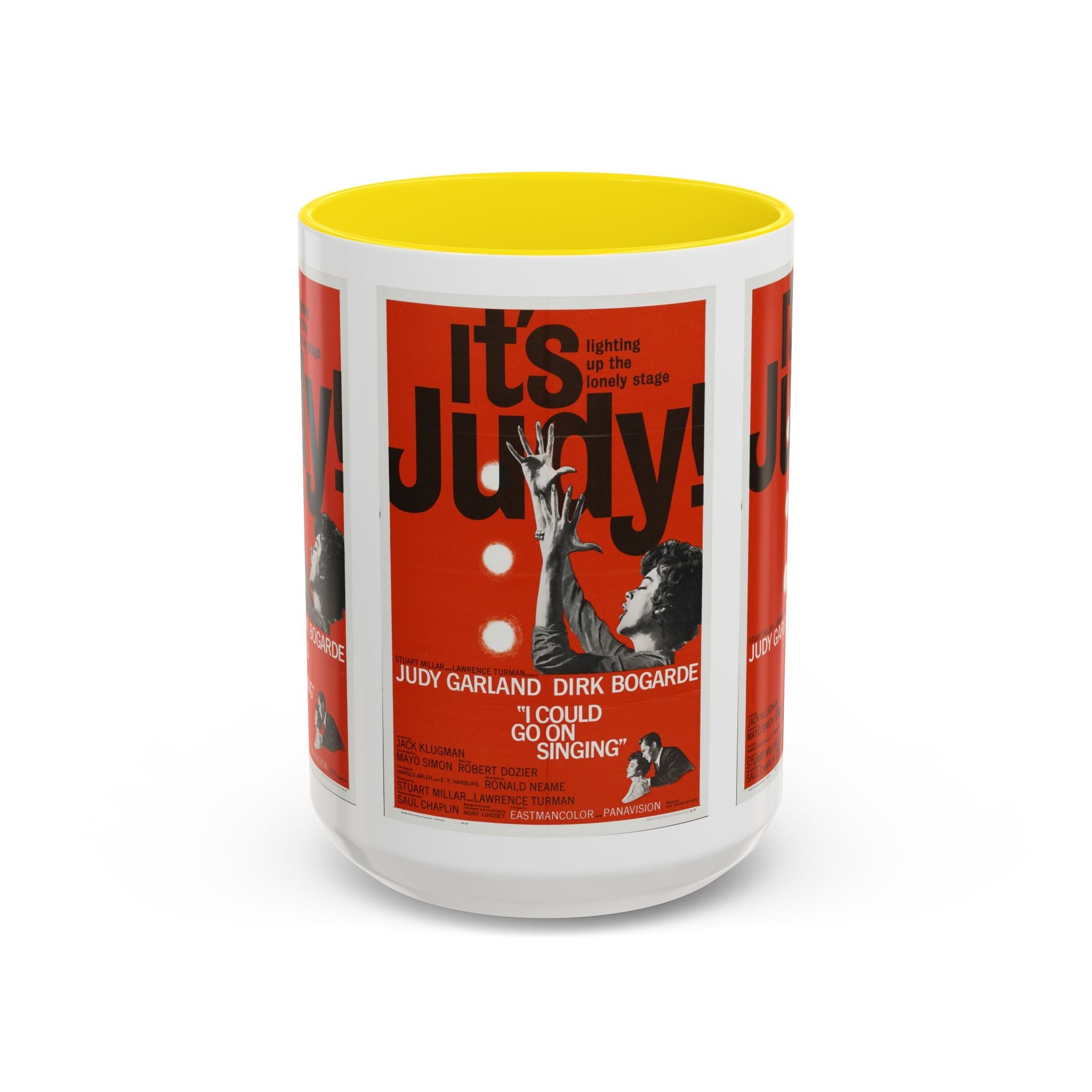 Cult Classic Movie Poster Art Accent Coffee Mug (11, 15oz) - It's Judy 1968 - POPvault
