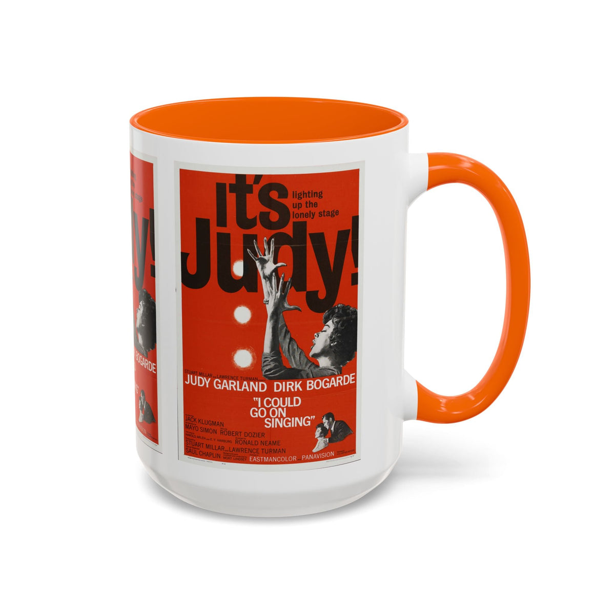 Cult Classic Movie Poster Art Accent Coffee Mug (11, 15oz) - It's Judy 1968 - Mug