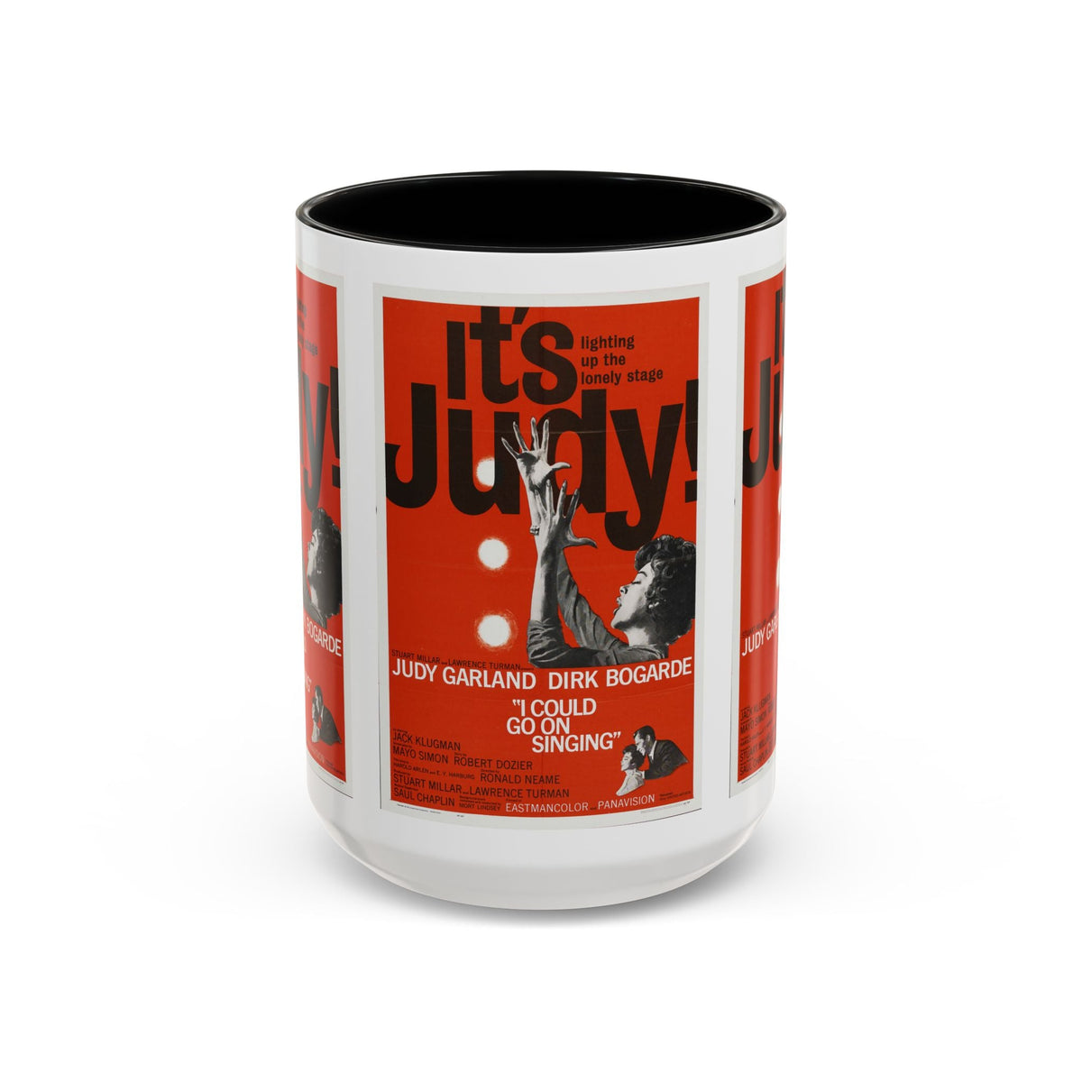 Cult Classic Movie Poster Art Accent Coffee Mug (11, 15oz) - It's Judy 1968 - Mug