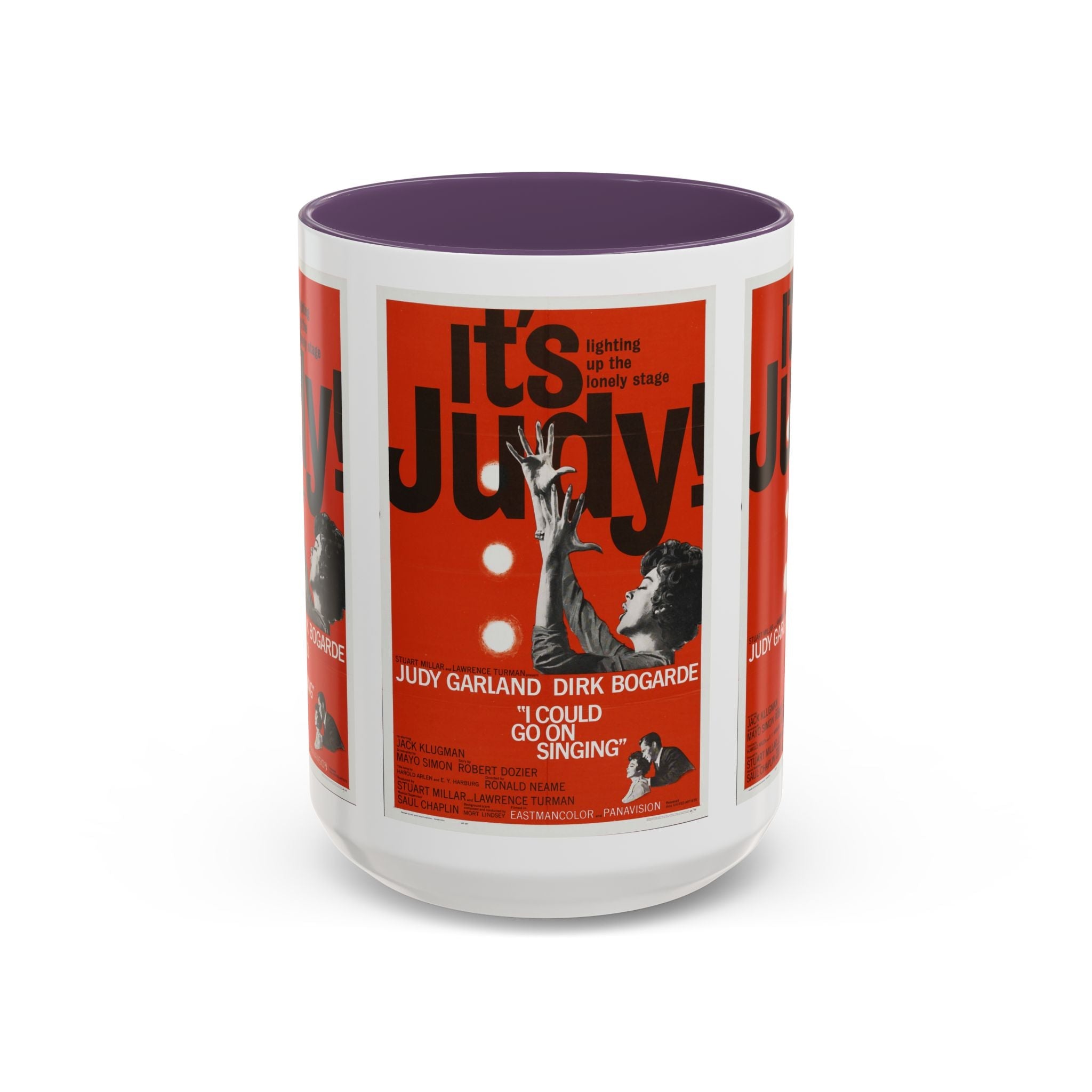 Cult Classic Movie Poster Art Accent Coffee Mug (11, 15oz) - It's Judy 1968 - POPvault