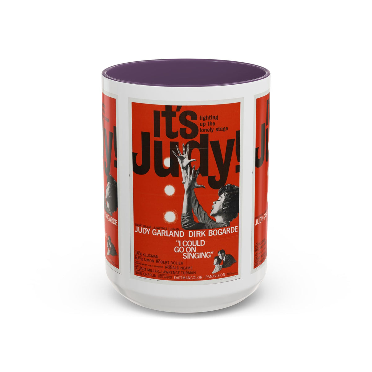 Cult Classic Movie Poster Art Accent Coffee Mug (11, 15oz) - It's Judy 1968 - Mug