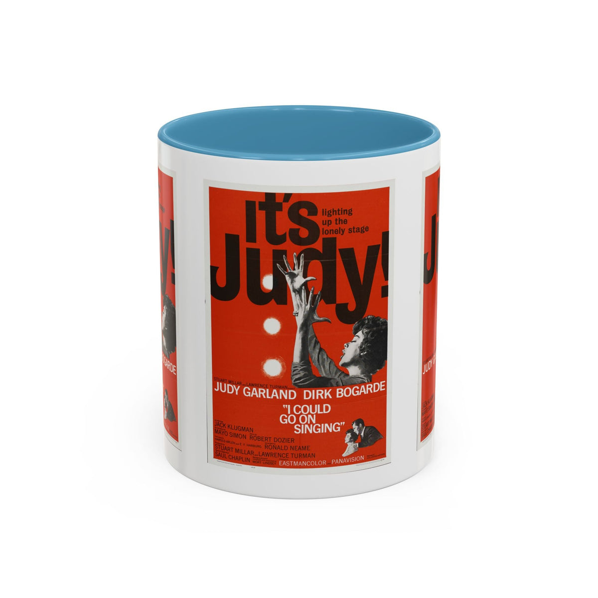 Cult Classic Movie Poster Art Accent Coffee Mug (11, 15oz) - It's Judy 1968 - Mug