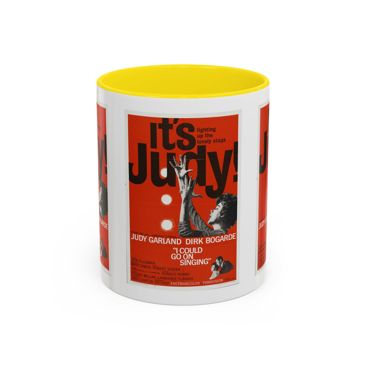 Cult Classic Movie Poster Art Accent Coffee Mug (11, 15oz) - It's Judy 1968 - Mug