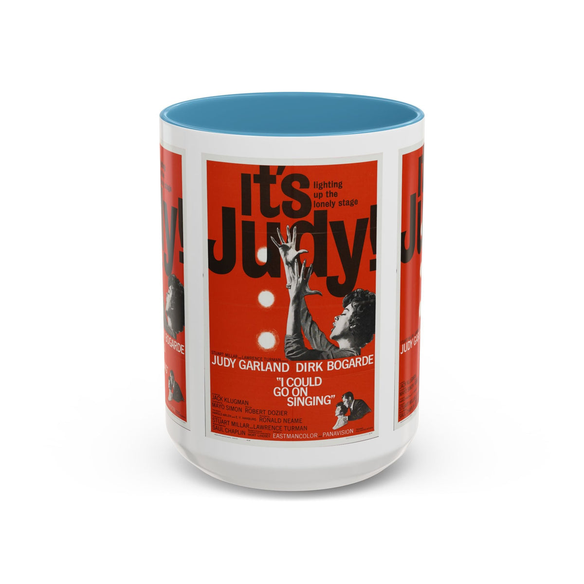 Cult Classic Movie Poster Art Accent Coffee Mug (11, 15oz) - It's Judy 1968 - Mug